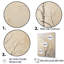 «Beige Trees Oak Solitude V», reproduction sur toile-330396344-330396350