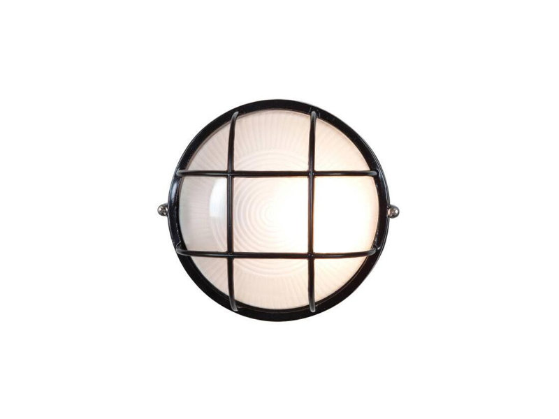 E92885325C424EFDBE642204303287AD Applique murale extérieure Yockey 7 po, Black