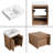 Ariadny 24'' Single Sink Freestanding Bathroom Vanity, Floor Standing Vanity With 2 Doors and White Resin Basin Sink Top