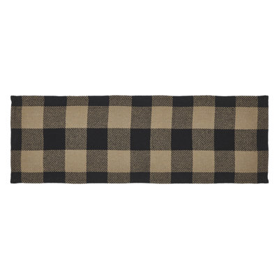 Tapis de couloir noir 12 x 36