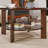 LUMERA Collection Traditional Round Wood Coffee Table with Raised Tray Edge, Rich Cherry Finish and Lower Display Shelf, Elegant Center Table for Living Room Decor