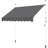 118" L Manual Retractable Awning For Patio Balcony Courtyard-108468692-108468691