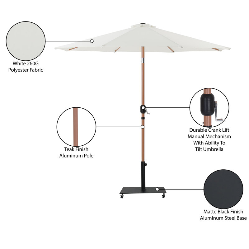 aluminum vs steel patio umbrella Kingdura 11' X 11' Cantilever with Double Top Vent, Large Square Outdoor Offset Umbrella with 360-degree Rotation, Infinite Tilt, UV Protection for Pool Deck Garden Patio (Beige) ( Umbrella Type California Umbrella 8.5' Pagoda Series