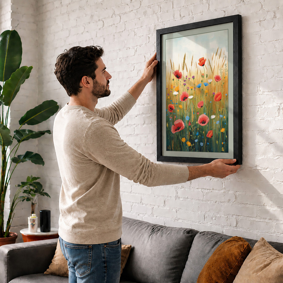 Wildflower Meadow Botanical - Framed Print
