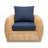 Sydney Casavant 4-Piece Sunbrella® Outdoor Patio Seating Set - Canvas Navy-124239829