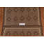 Tapis oriental brun en laine Kilim 7 x 10