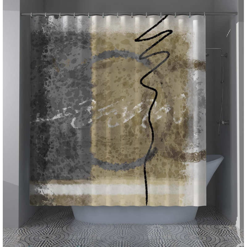 Superb Vanish Designer Shower Curtain