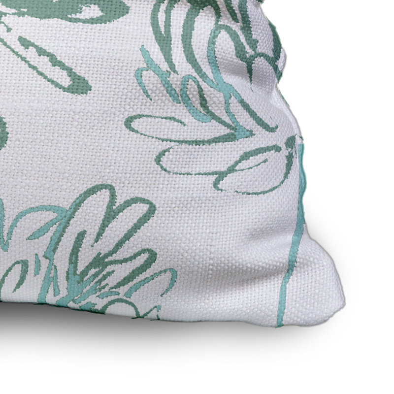  Housse et insert de coussin extérieur d'extérieur, 18" x 18", Vert