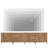 126" Long Modern Reeded Dresser TV Stand For Tvs Up To 120 Inch, Entertainment Center With Charging Station, Wooden TV Console With Storage For Living Room-1545595390