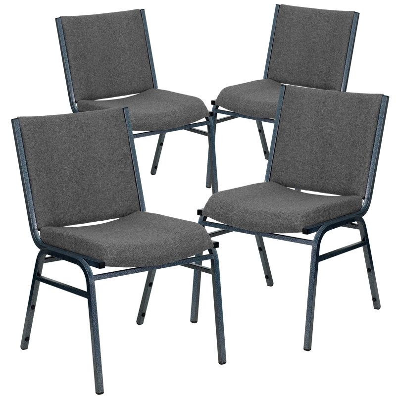 Chaise empilable polyvalente Gunther, gris