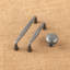 Poignée champignon américain 1 3/32 po (1,18 po) Goo-Ki, nickel vieilli-121671748-121671751