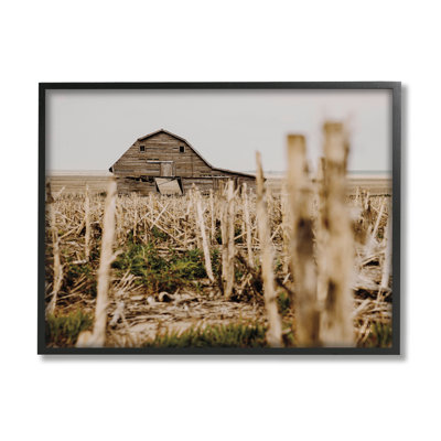 Ancienne grange rustique de Stupell Industries, giclée par Nathan Larson