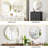 Metal Frame Mirror for Wall, Round/Rectangle Bathroom & Entryway Mirror Decor, Easy Install-1724088432-1724088436