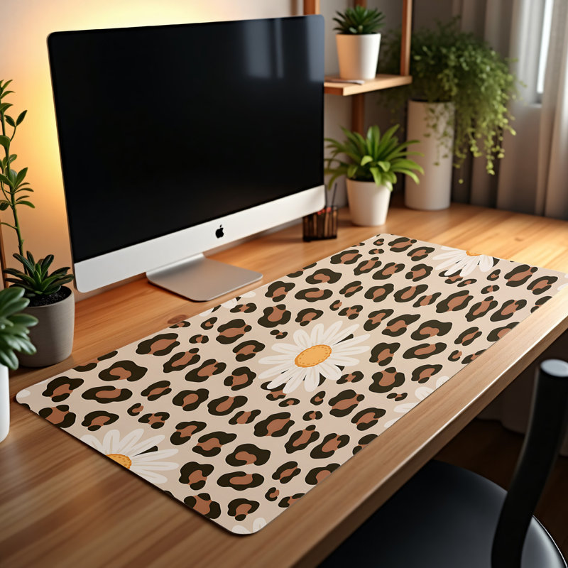 Polyester Desk Pad, 31.5x15.5