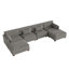 Canapé modulaire en velours côtelé Maelina -107665273-107665279