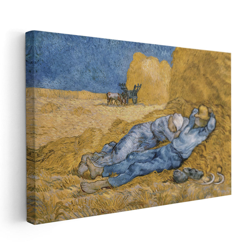 «The Siesta», 1890, reproduction d'art sur toile, H 32 po x l 48 po