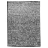Oriental Area Rug in Gray