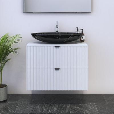 Ensemble de meuble-lavabo simple 31,5 po avec plateau Lissia