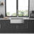 33 Inch Brushed Nickel Farmhouse Sink With 16 Gauge Stainless Steel Apron Front Design For Durable, Stylish Kitchen Use.