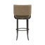 Ensemble de 2 tabourets de bar pivotants en similicuir Conwell-1730752074-1730752075