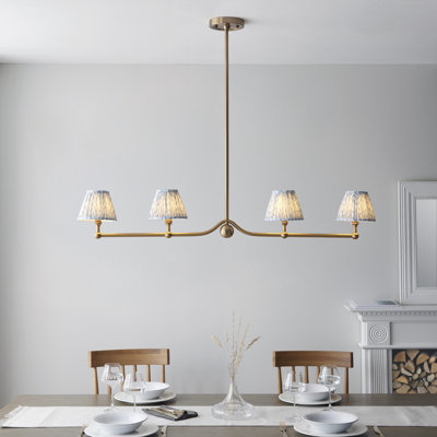 Santiago 4 - Light Shaded Chandelier