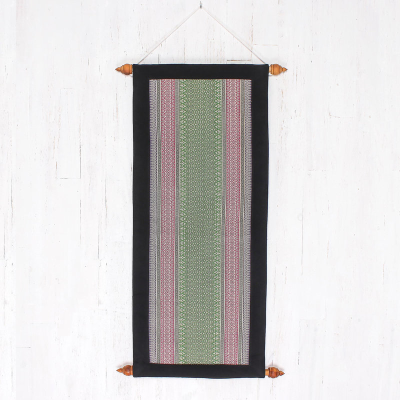 Tapisserie en coton de jardin enchanted, Vert