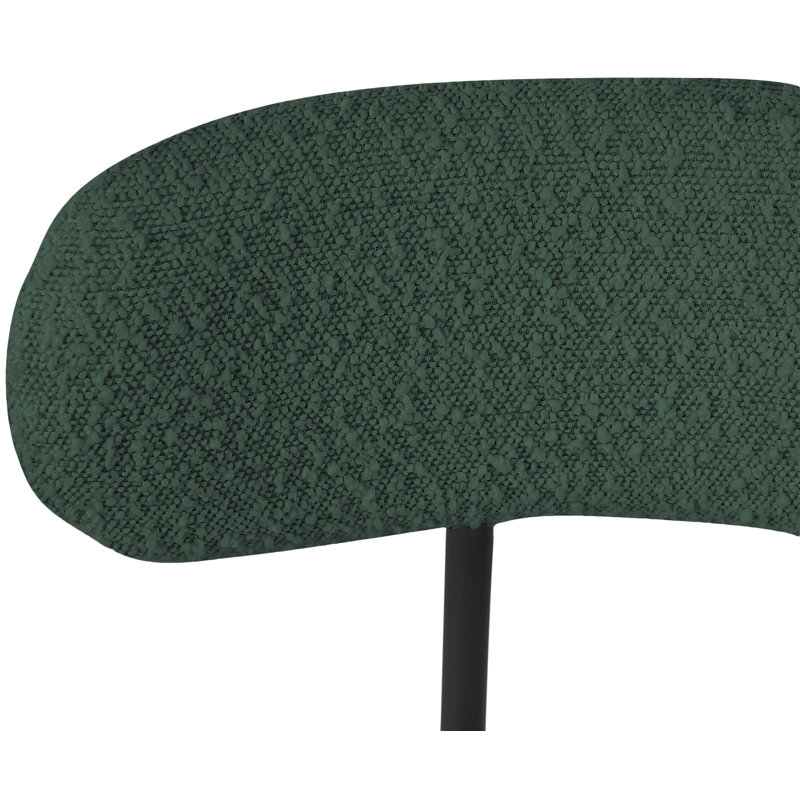 Beacon 26.5'' Counter Stool, Green Boucle Fabric