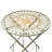 Robb Indoor/Outdoor Bird Design 3-Piece Bistro Set Folding Table and Chairs Patio Seating