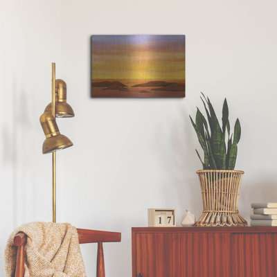 " Luxe Metal Art 'Ocean Glow II' By Tim O'Toole " by Tim O'Toole
