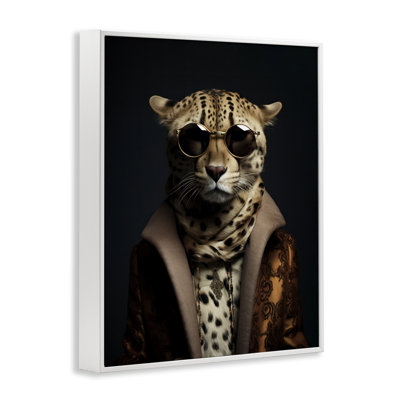 Giclée encadrée de luxe, couture et couture, design par Andrea Haase