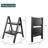 2 Step Ladder Folding Step Stool,330 Lbs Load Heavy Duty Stepping Stool For Adults, Small Two Step Ladder For Kitchen/Closet/Home Foldable, Lightweight Indoor Ladders With Wide Pedal White-1500522930