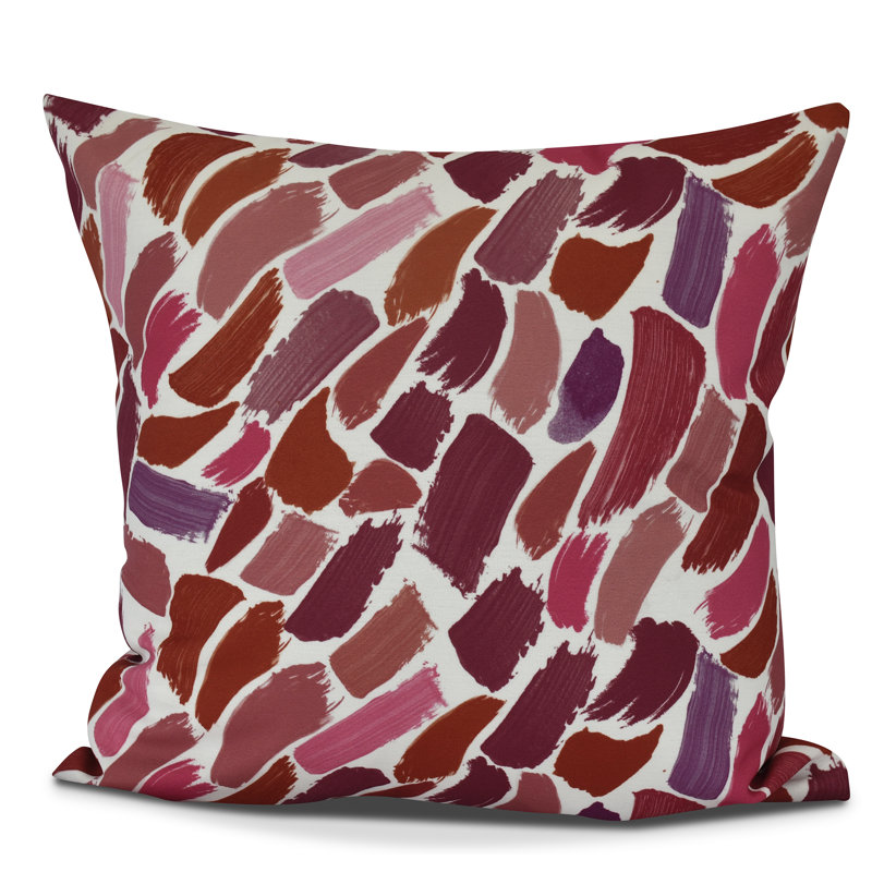 Housse et insert de coussin Goals, Gourds, and Gatherings, Canneberge, 16 po x 16 po