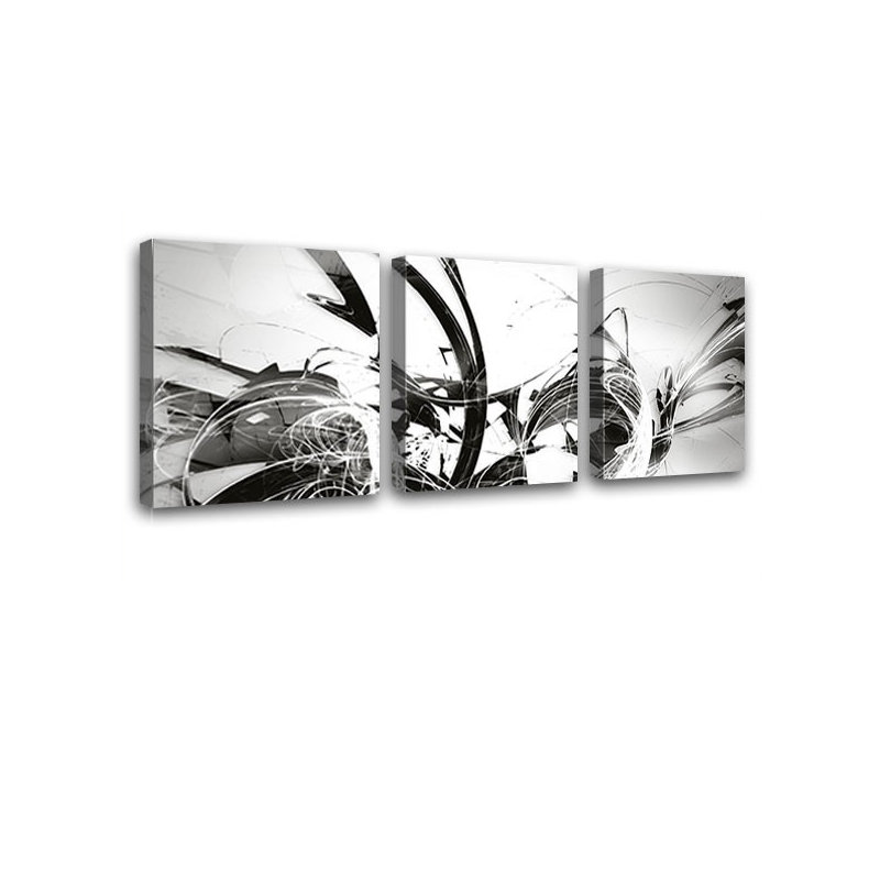 3 Piece Wrapped Canvas Print, 100cm H x 150cm W x 2cm D