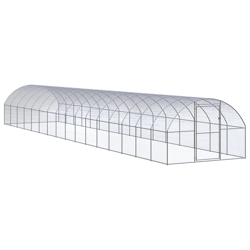 Periheli Chicken Coop with Chicken Run, 200cm H x 300cm W x 1600cm D