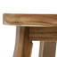 16,47 po La grande table d'appoint en bois de 16 po x 16 po complète n'importe quelle configuration et ajoute une touche d'élégance à la décoration intérieure