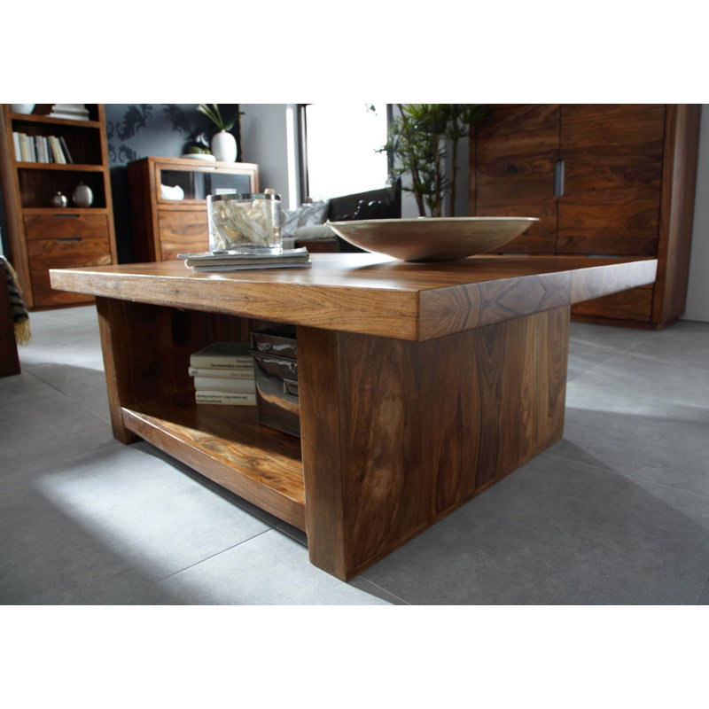 Duke Solid Wood Frame Coffee Table