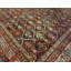 Tapis rustique noué à motif géométrique rustique