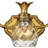 Plantation Pineapple Three Light Bathroom Vanity Fixture -110628064