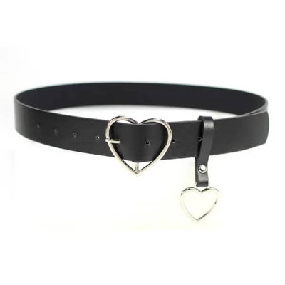 Ceinture en cuir PU pour femme Fashion Harajuku