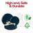 Navy Flat Round Disposable Plastic Wedding Value Set - 30 Settings