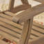 Chaise à bascule inclinable