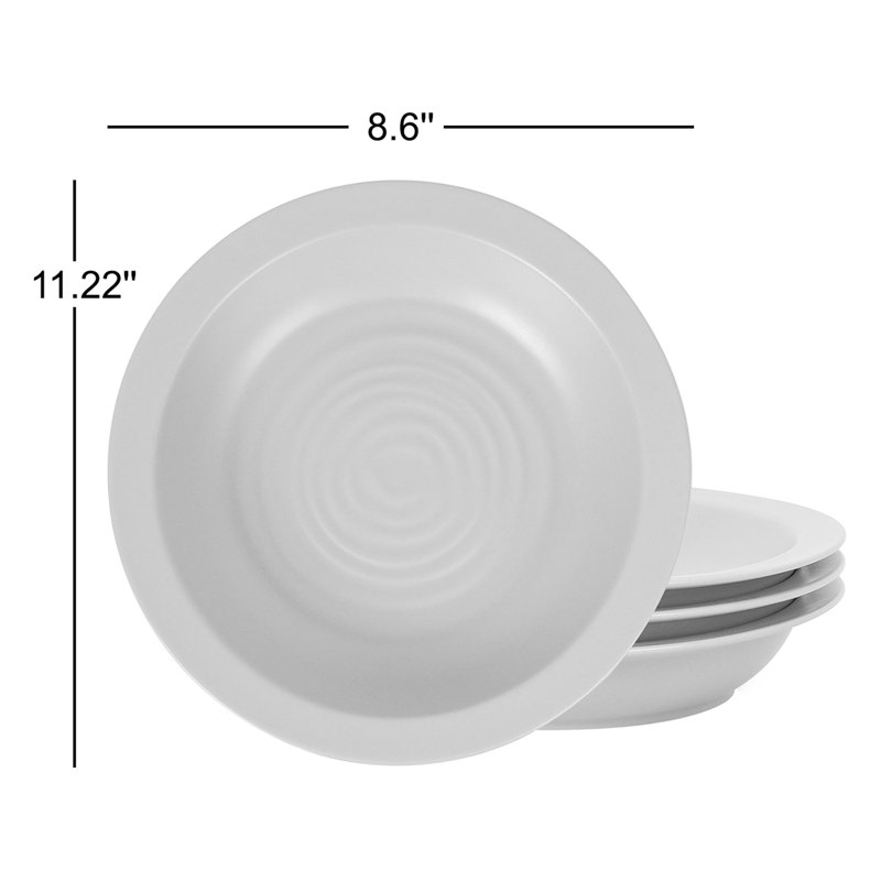 Ensemble de bols à pâtes 4 pièces Stone Lain Orbit, Beige