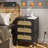 18.9'' W Solid Wood Legs 3-Rattan Drawer Nightstand with Charging Station-2056896388