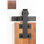 Ensemble de quincaillerie de porte de grange simple standard I-Shape Premium
