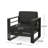 Mcclaskey Aluminum Outdoor Lounge Chairs-360088344-360088345