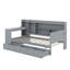 Lit de jour en bois avec tiroirs, ports USB et bureau-264375163-264375162