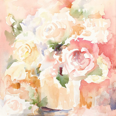 Cascading Blooms I by Lanie Loreth - Unframed Painting