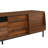 U-Can 70.8'' Modern TV Stand For Tvs Up To 75 Inches, Entertainment Center With Storage Space, Sliding Doors, Adjustable Shelves And Metal Frame, Mid Century Modern Media TV Console Table For Living R-668718565