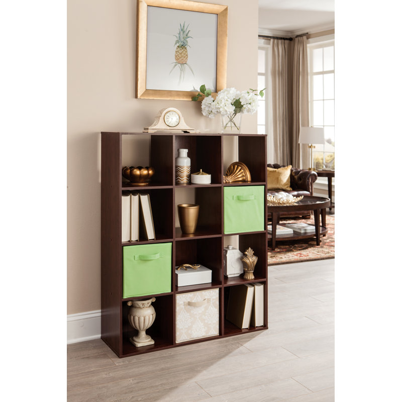 Bac de rangement en tissu Cubeicals, Beige/Brun clair