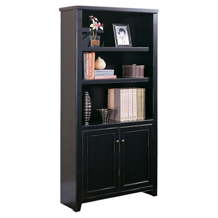 Armina Storage Bookcase, Black